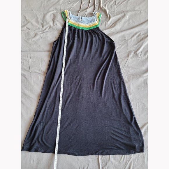 BCBGMaxAzria Navy Summer / Beach Dress - Picture 7 of 9